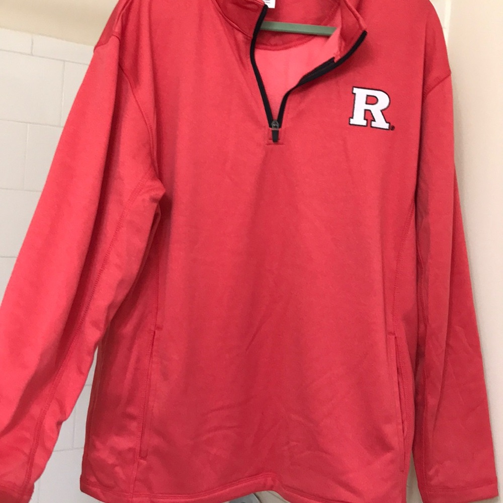 Quarter-zip pullover sweatshirt Rutgers